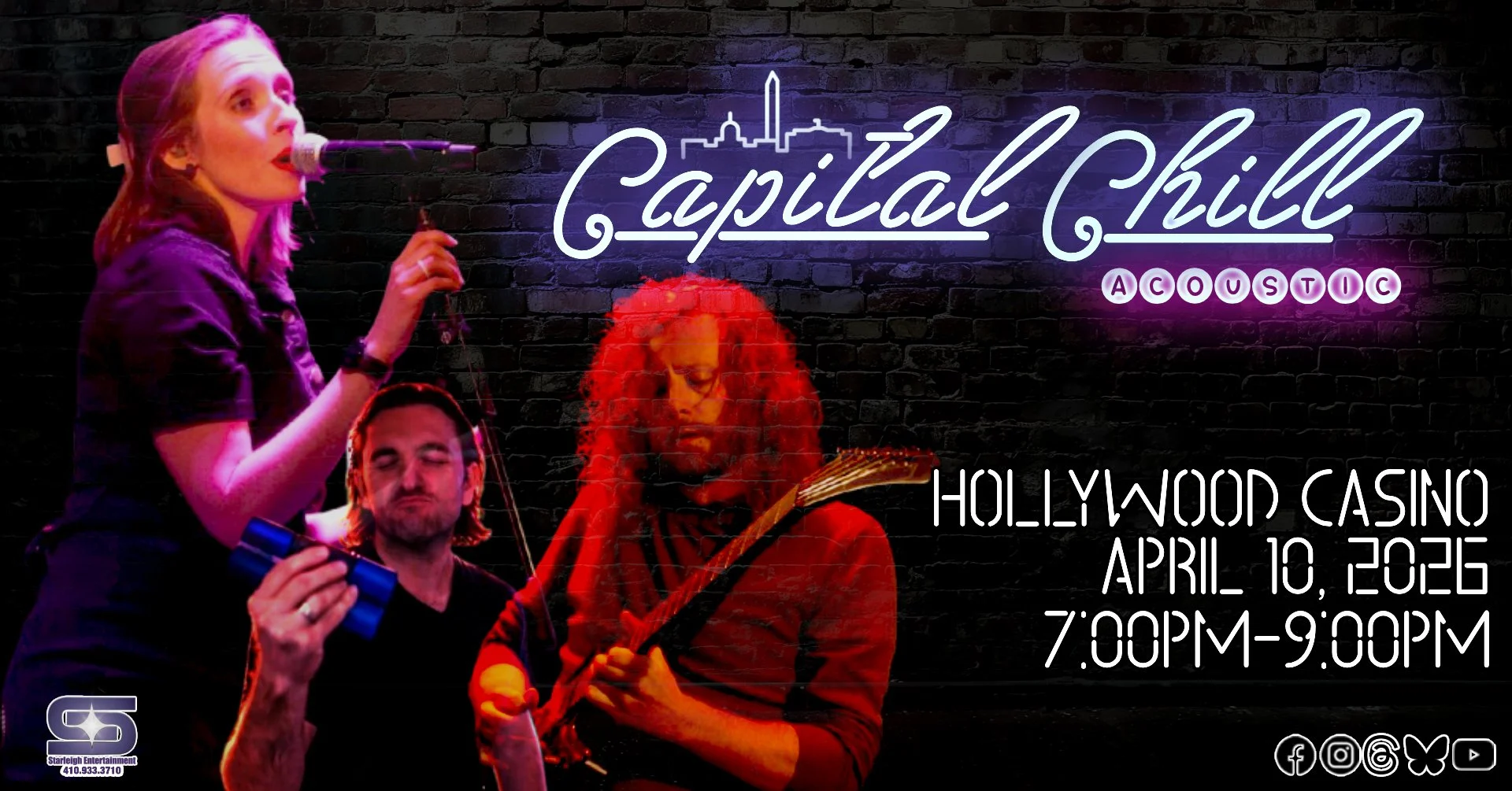 Capital Chill Trio returns to Hollywood Casino