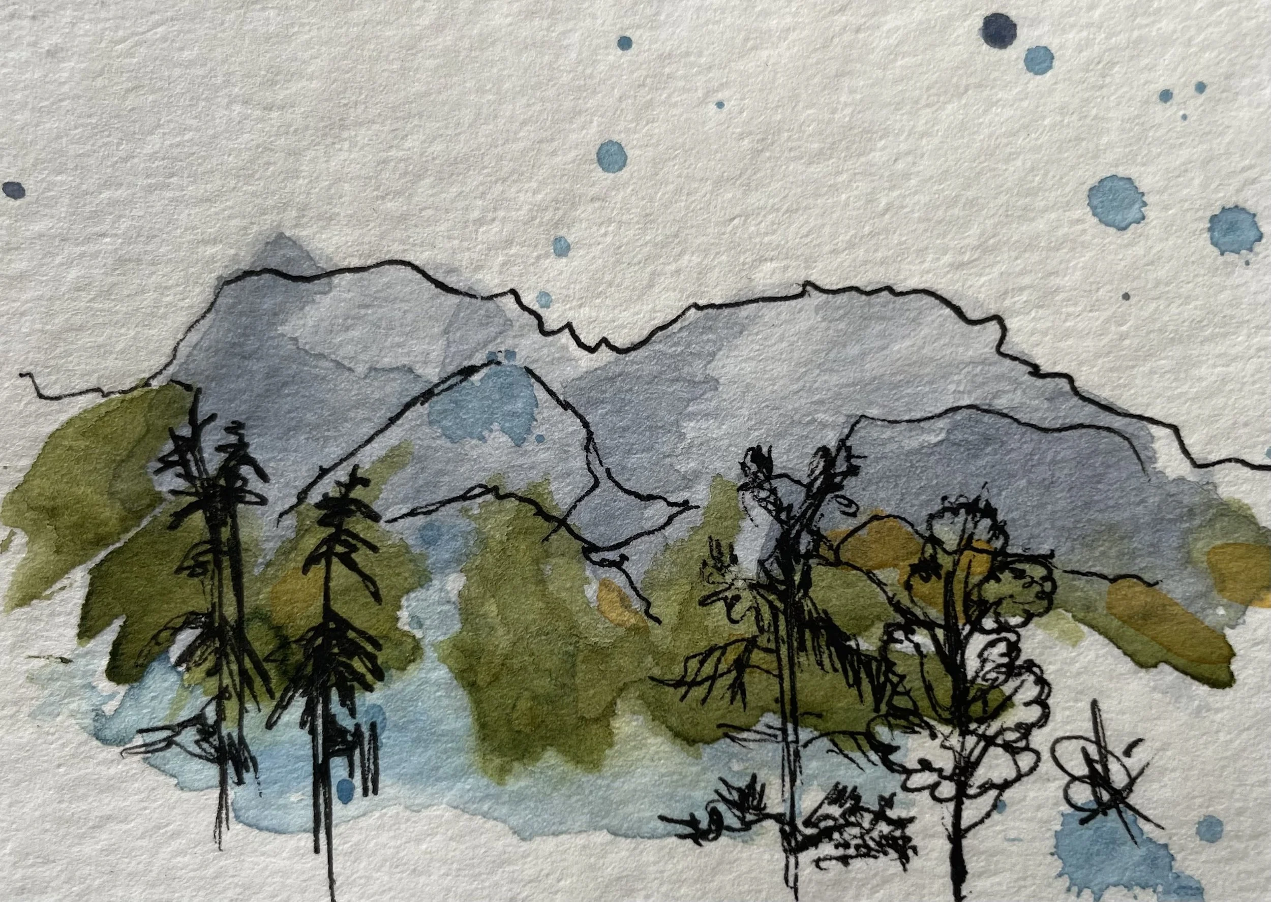 First Trees, Backcountry Study.jpg