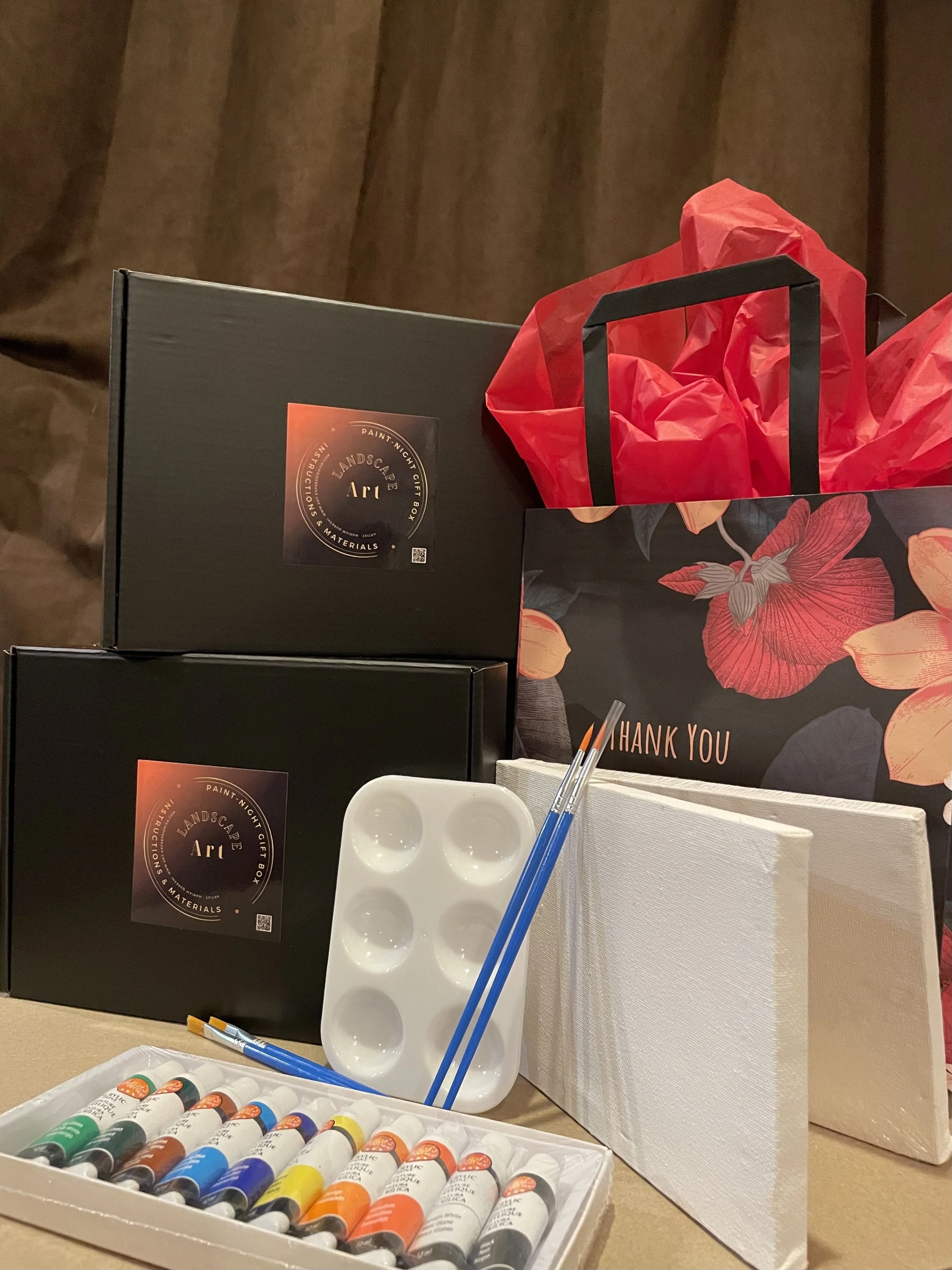 Paint night Gift Boxes — Mariam Qureshi