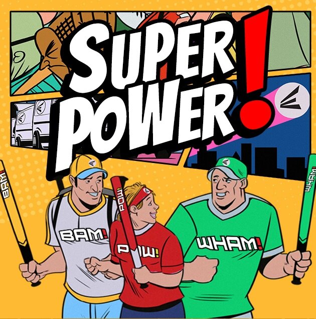 Easton's NEW Comic Slowpitch Bat Series