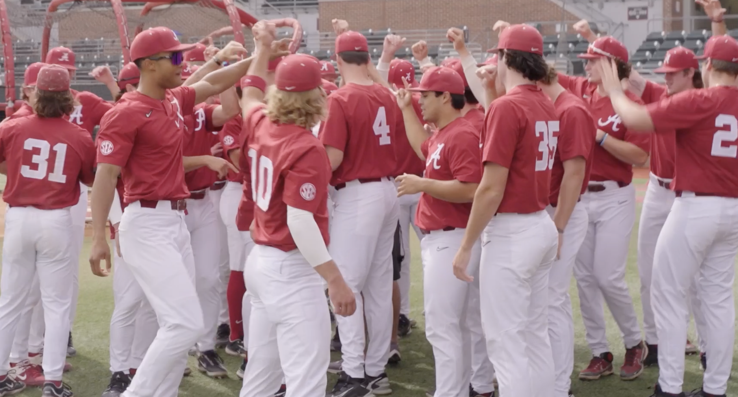 All-Access Documentary with Alabama Baseball (Shooting & Editing)