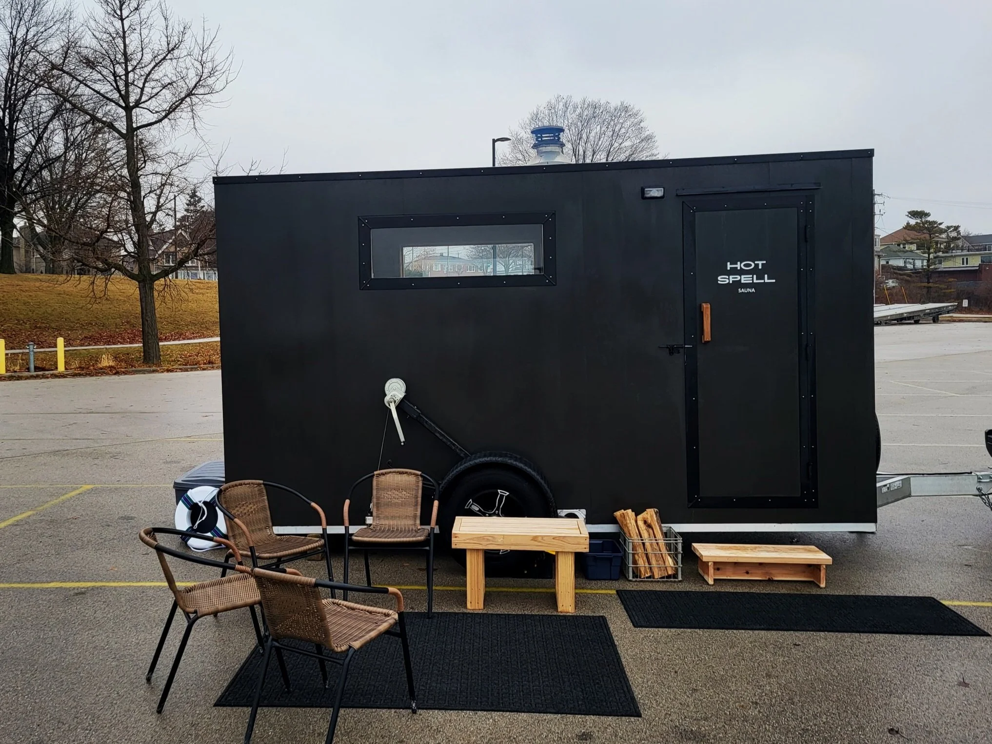 Sauna and Lake Michigan Plunge — Hot Spell Sauna