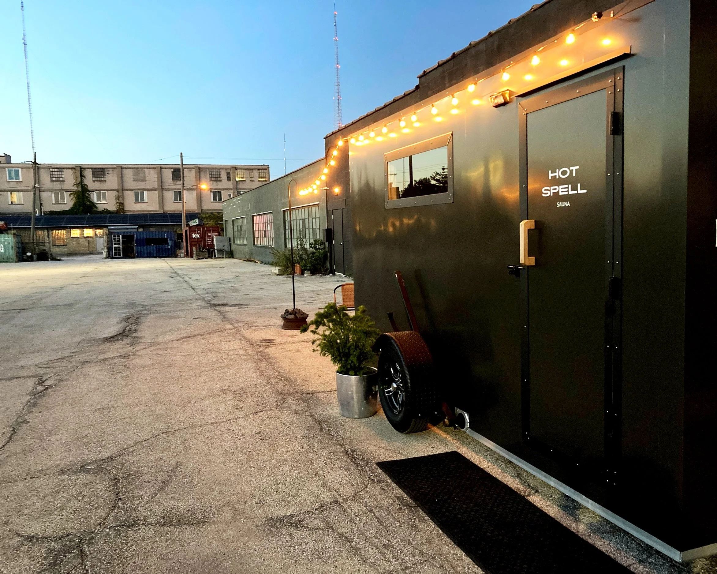 Full Service Event Daily Rental Hot Spell Sauna