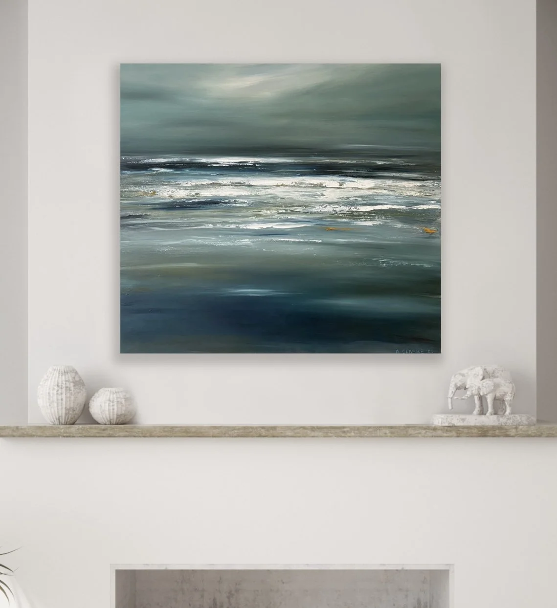 Winter Coast Oil painting by Alana Clarke_interior.jpg