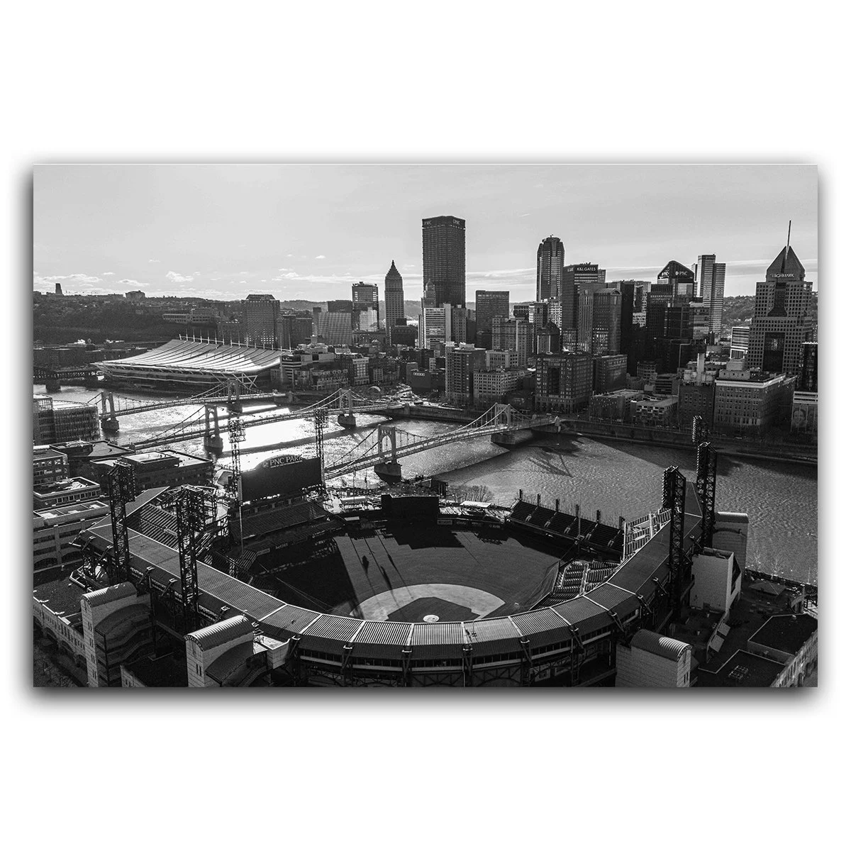 PNC Park Black & White