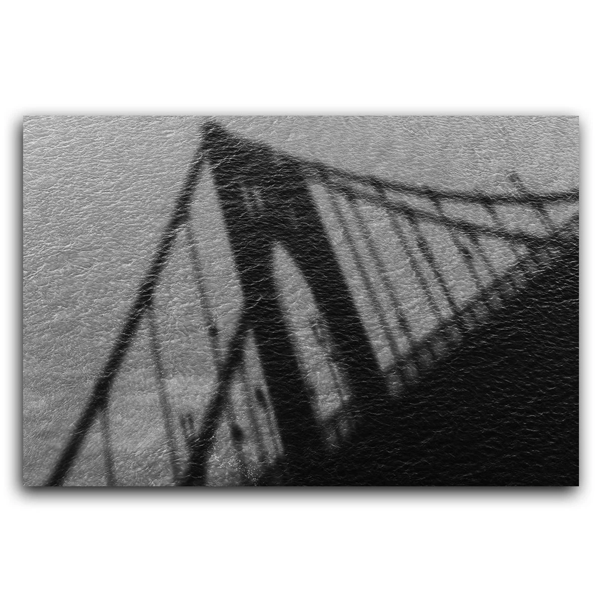 Shadow and Textures from the Roberto Clemente Bridge