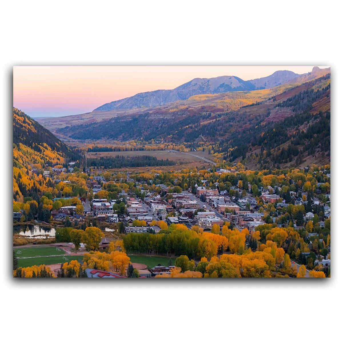 Sunrise over Telluride, Colorado