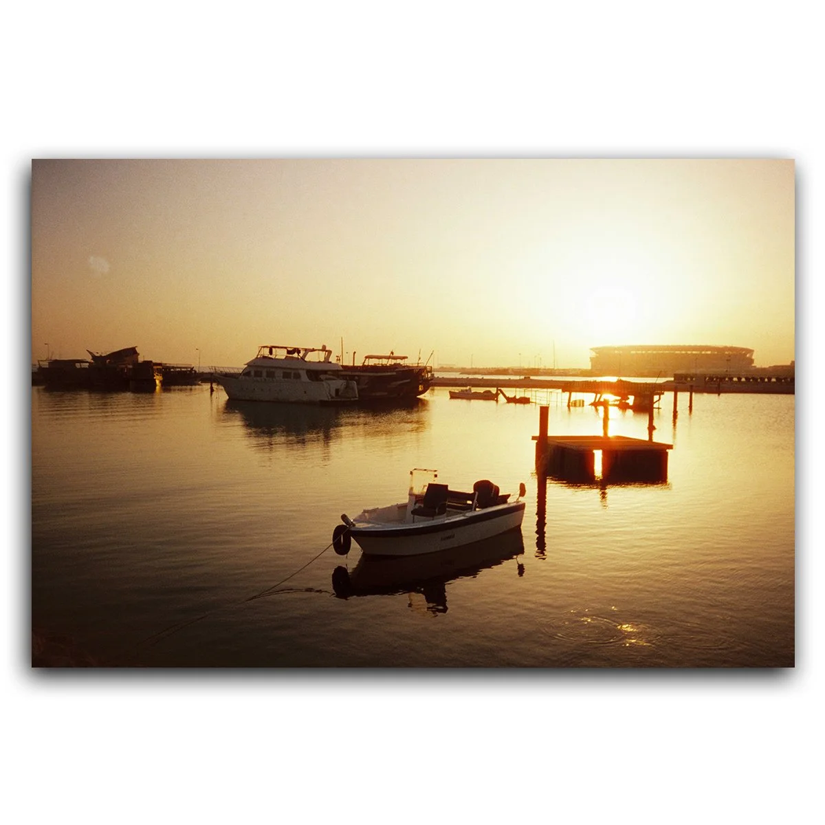 Sunrise in Doha, Qatar