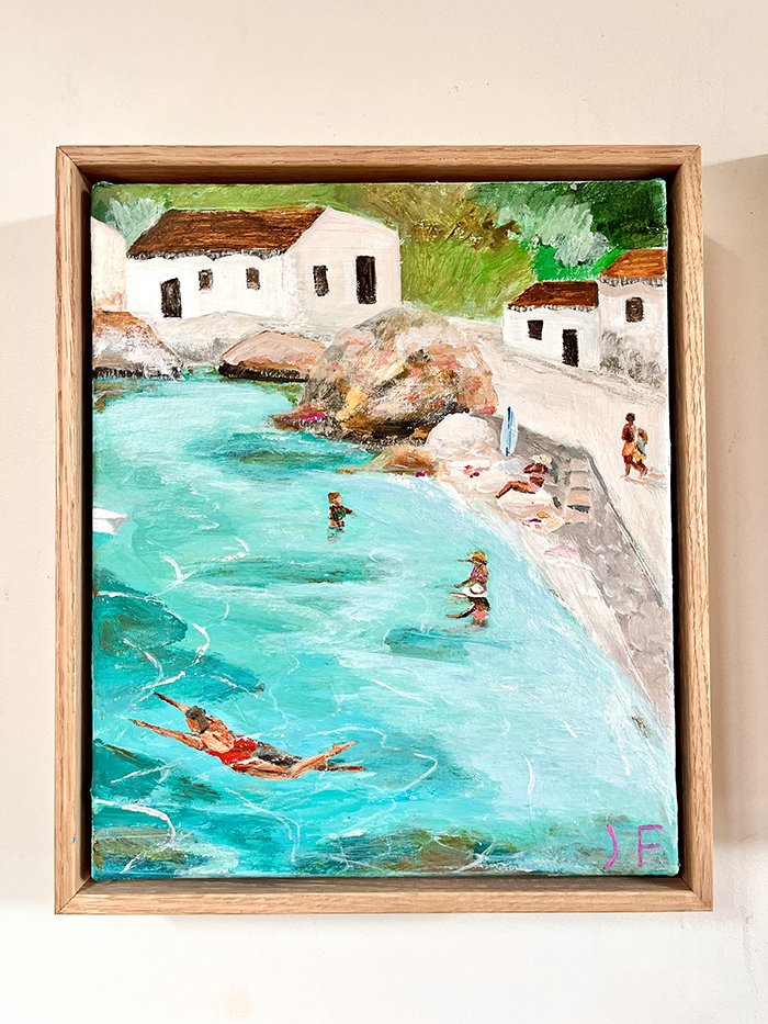 Morning Dip 02 framed.jpg