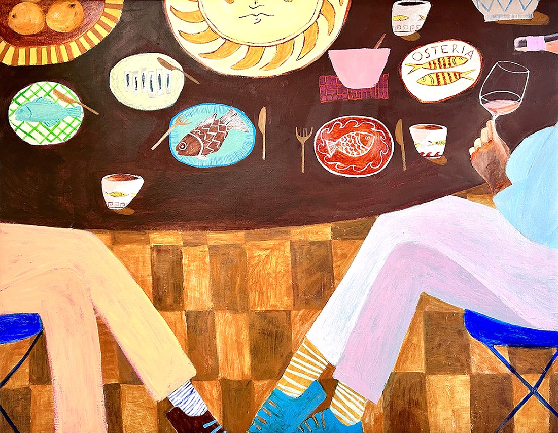 Between Us Original Painting