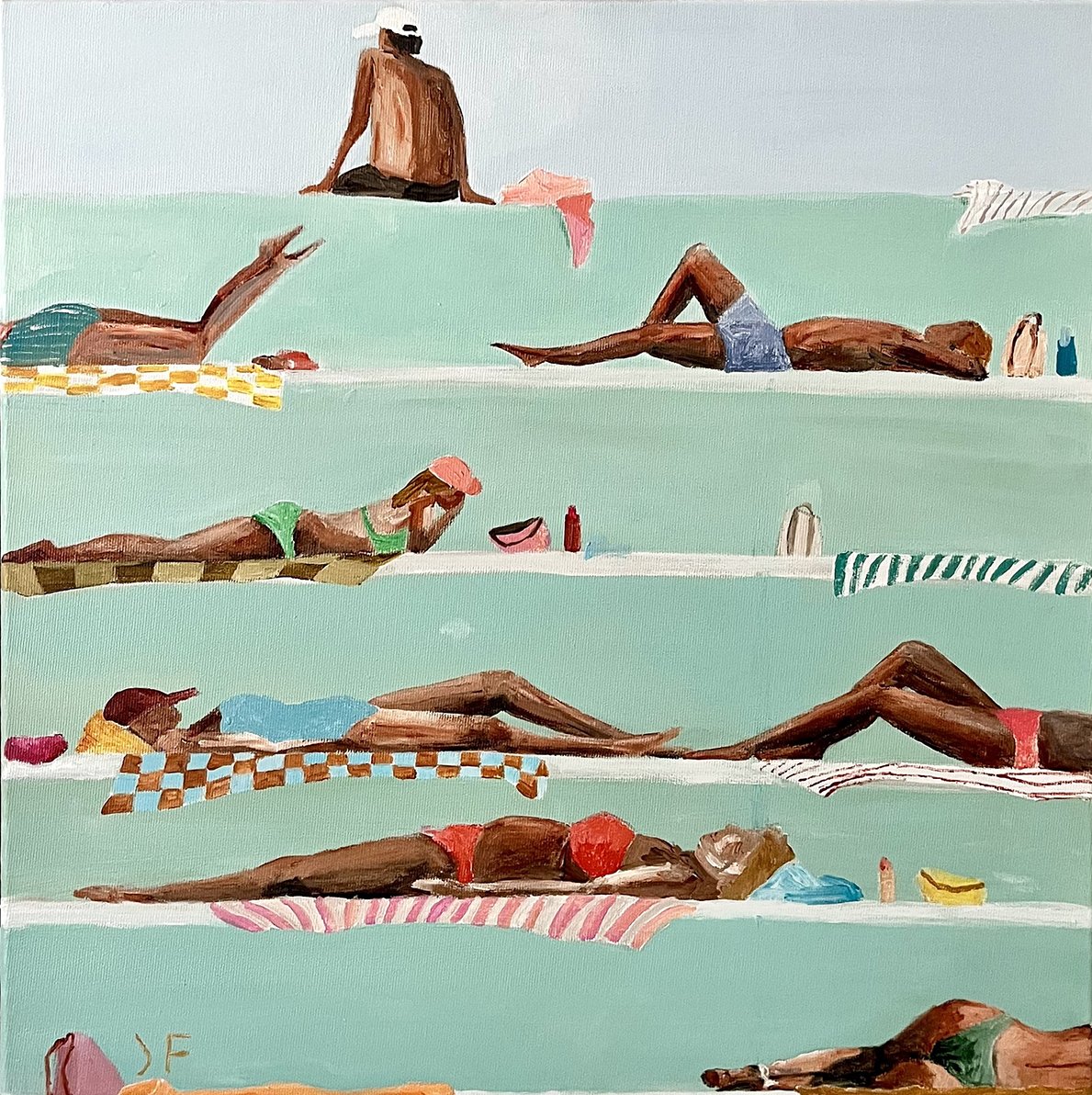 Sun Lovers Limited Edition Print