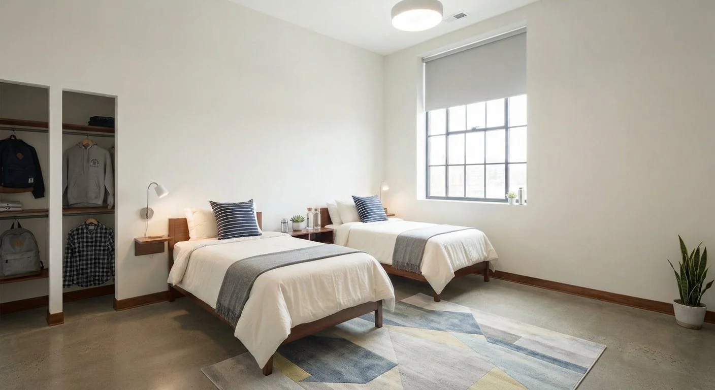 AI Rendering of the Bed conversion for the Primary bedroom