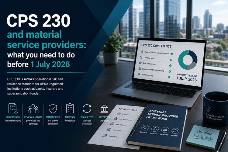 CPS 230 and material service providers: what you need to do before 1 ...