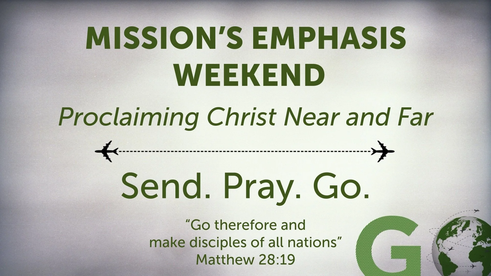 Matthew 28:16-20: The Great Commission