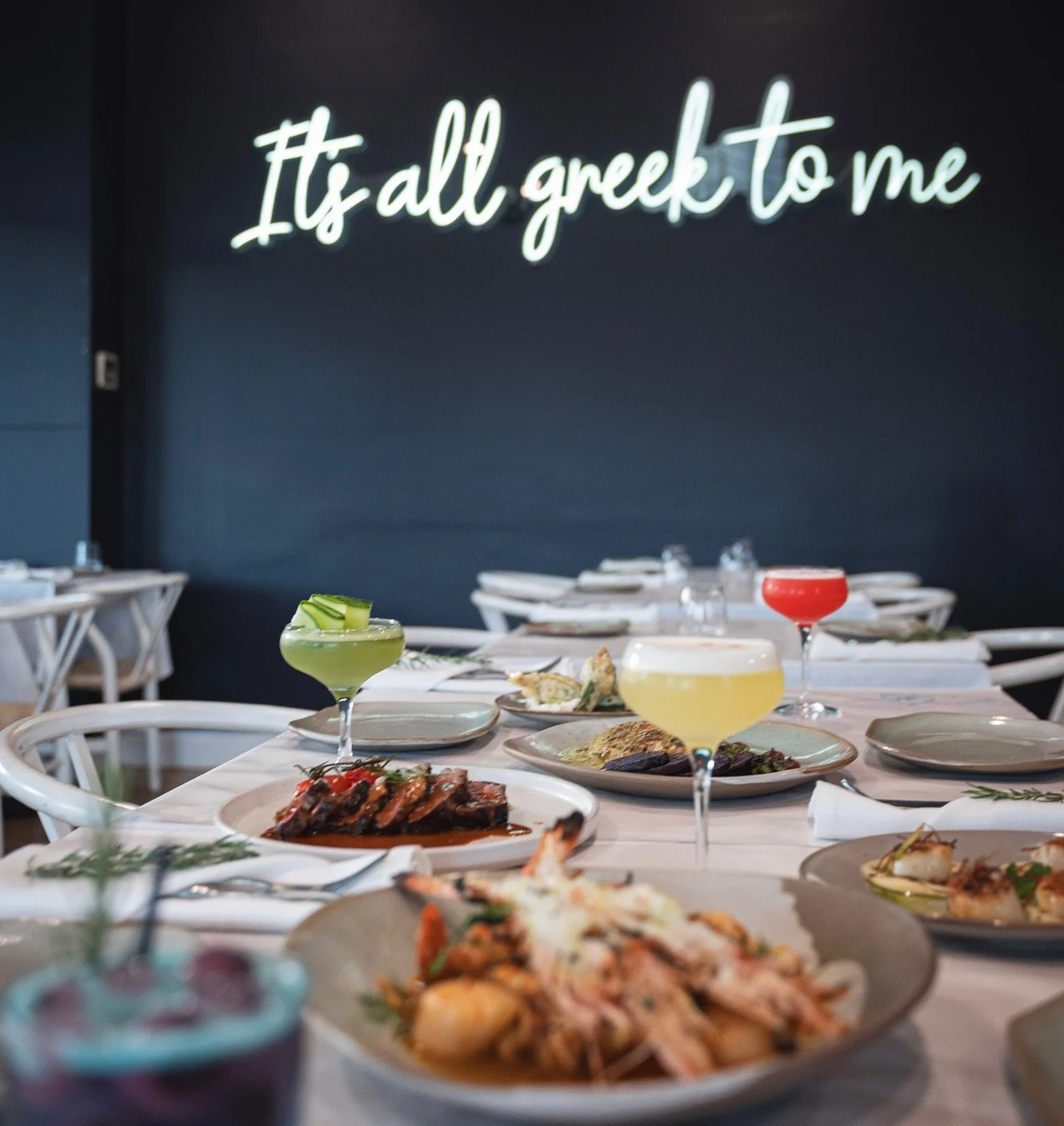 Yamas! 
Our doors are back open at 5PM today! 
Our new spring menu brings fresh, refined Greek tastes to the table. 
Kali Orexi 🇬🇷