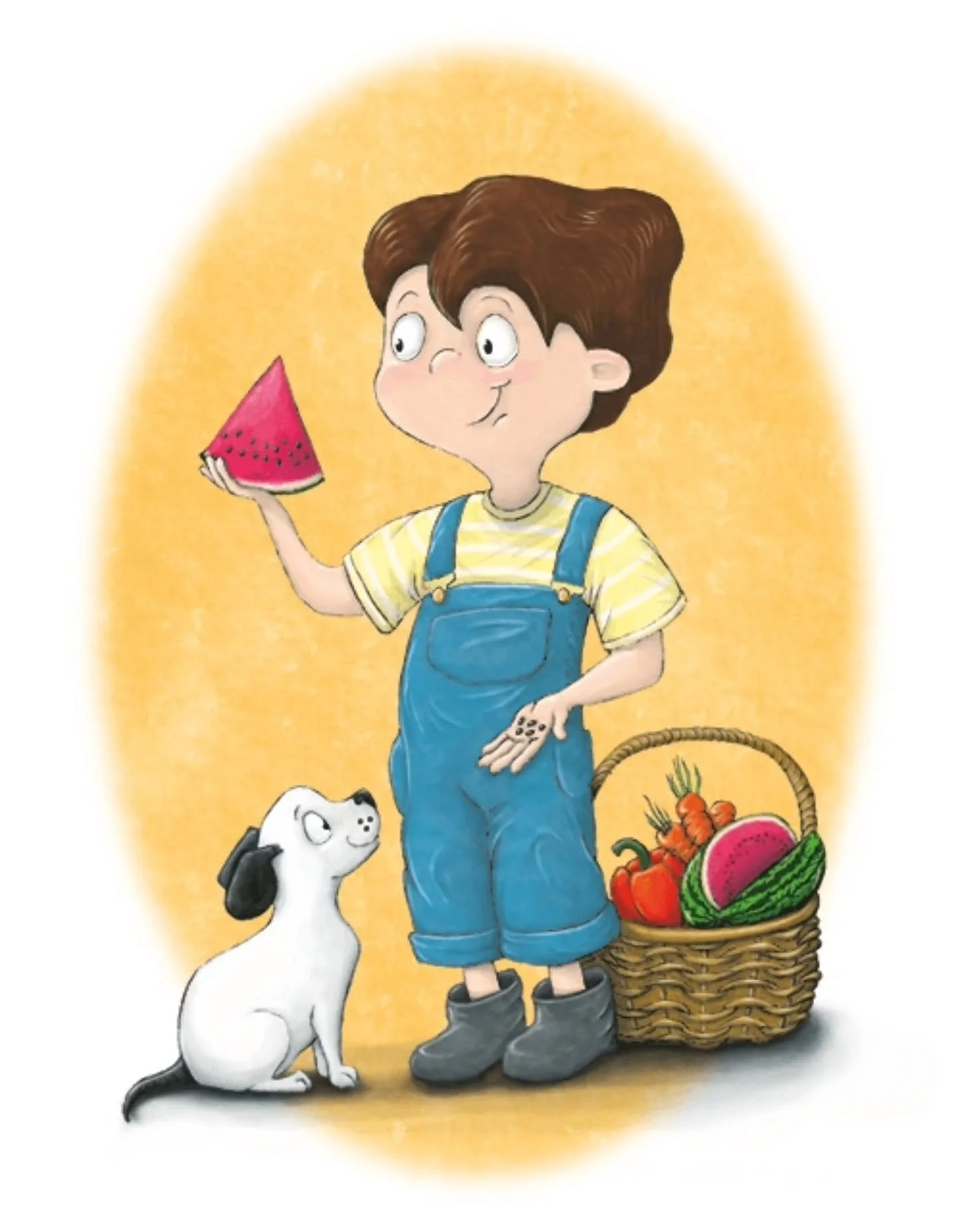 It's been almost 10 years since I created this character for Little Sower Samuel - the first children's book I ever illustrated! 

This gorgeous book, written by Robert Costa and published by @littlestepspublishingau shares an important message still