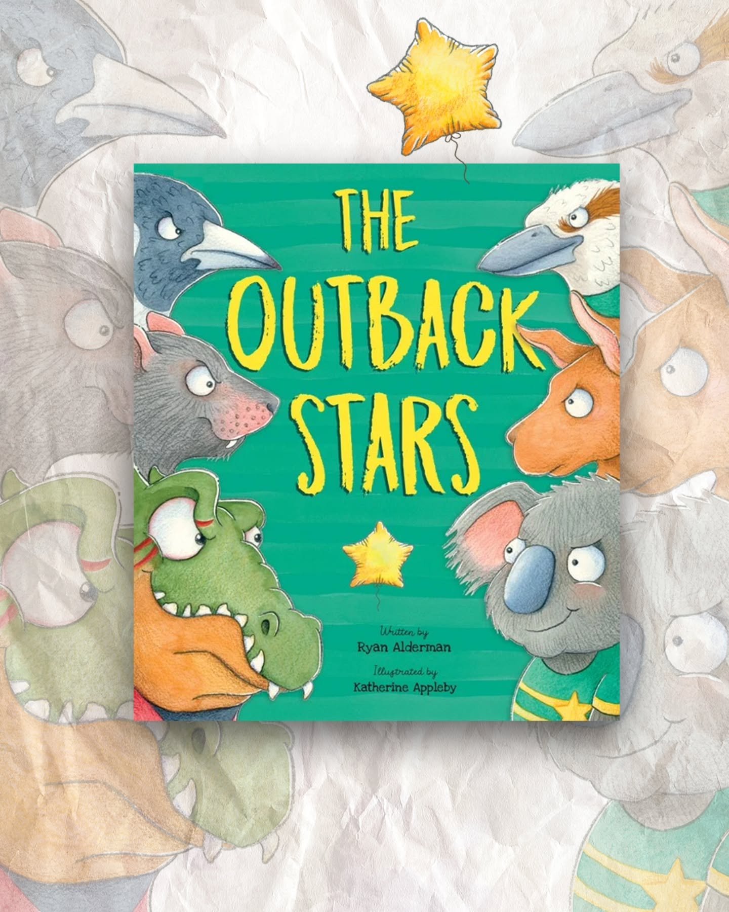 The Outback Stars has been released! 🏈🎉

"The Outback Stars are a brilliant team of Aussie animals who have made it into the Footy Grand Final and hope to hold up the winning shield! Children will delight in cheering on The Outback Stars to vi