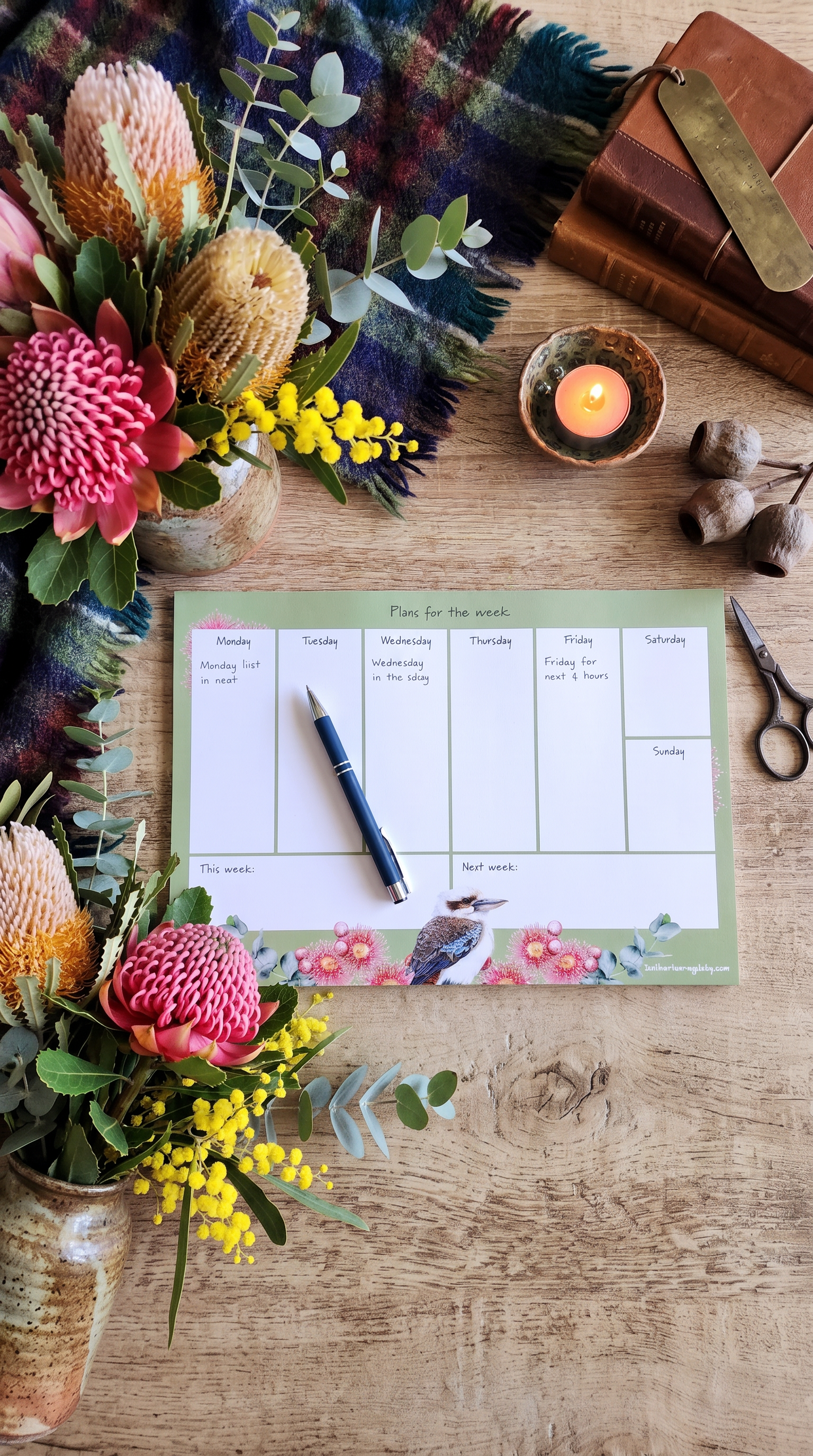 A4 Weekly Planner | Kookaburra