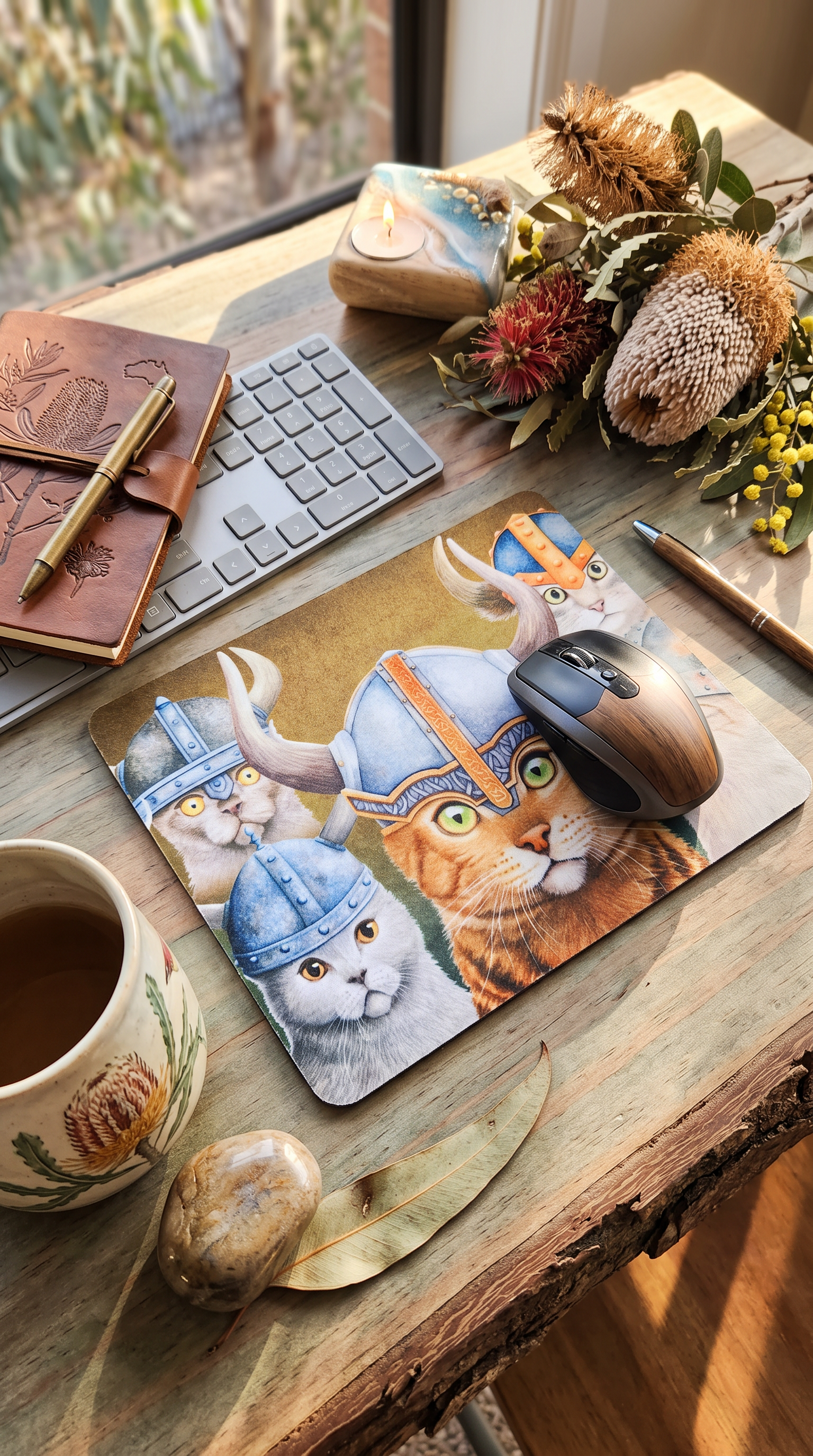 Mousepad | Viking Cats