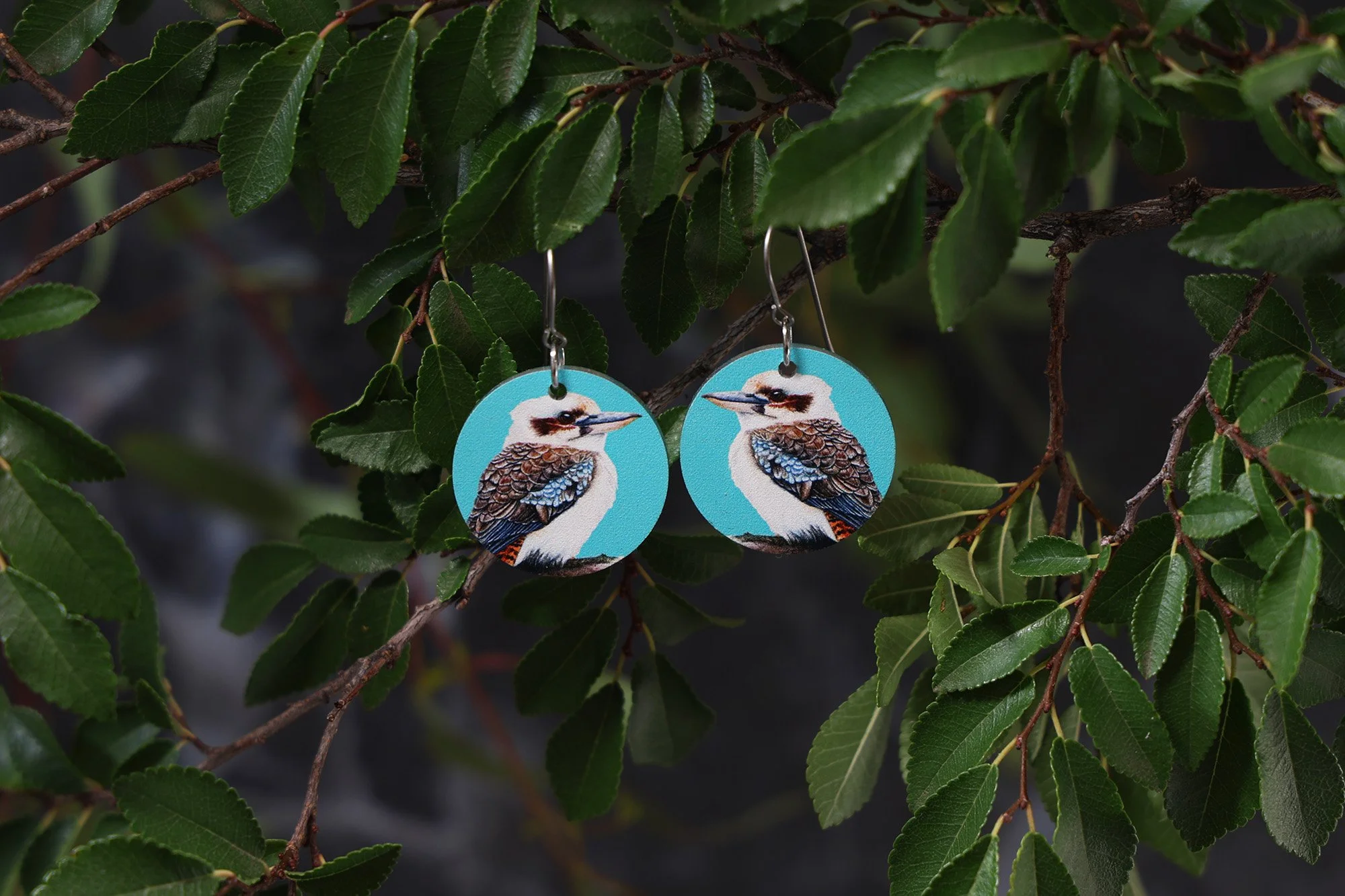 ROUND EARRINGS | Kookaburra