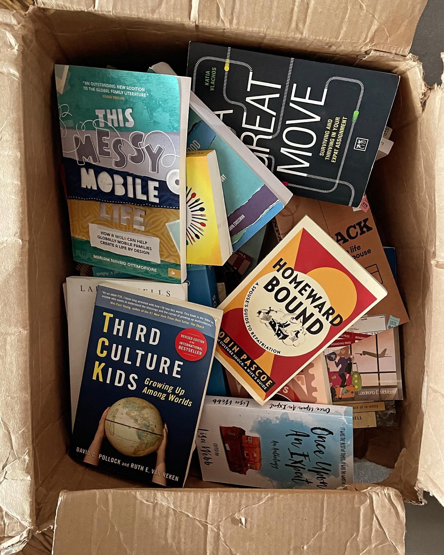 I found this box on my doorstep just in time for #worldbookday2024! 

What a thrill to find loads of books I&rsquo;ve been meaning to read or reread, as well as one I contributed to a lifetime ago, that were gifted to me by a dear colleague and frien