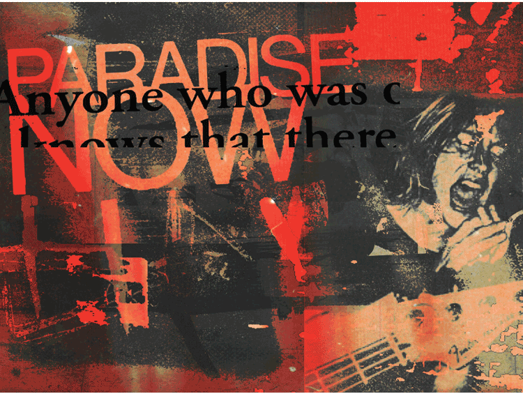 PARADISE NOW - Serie of Posters