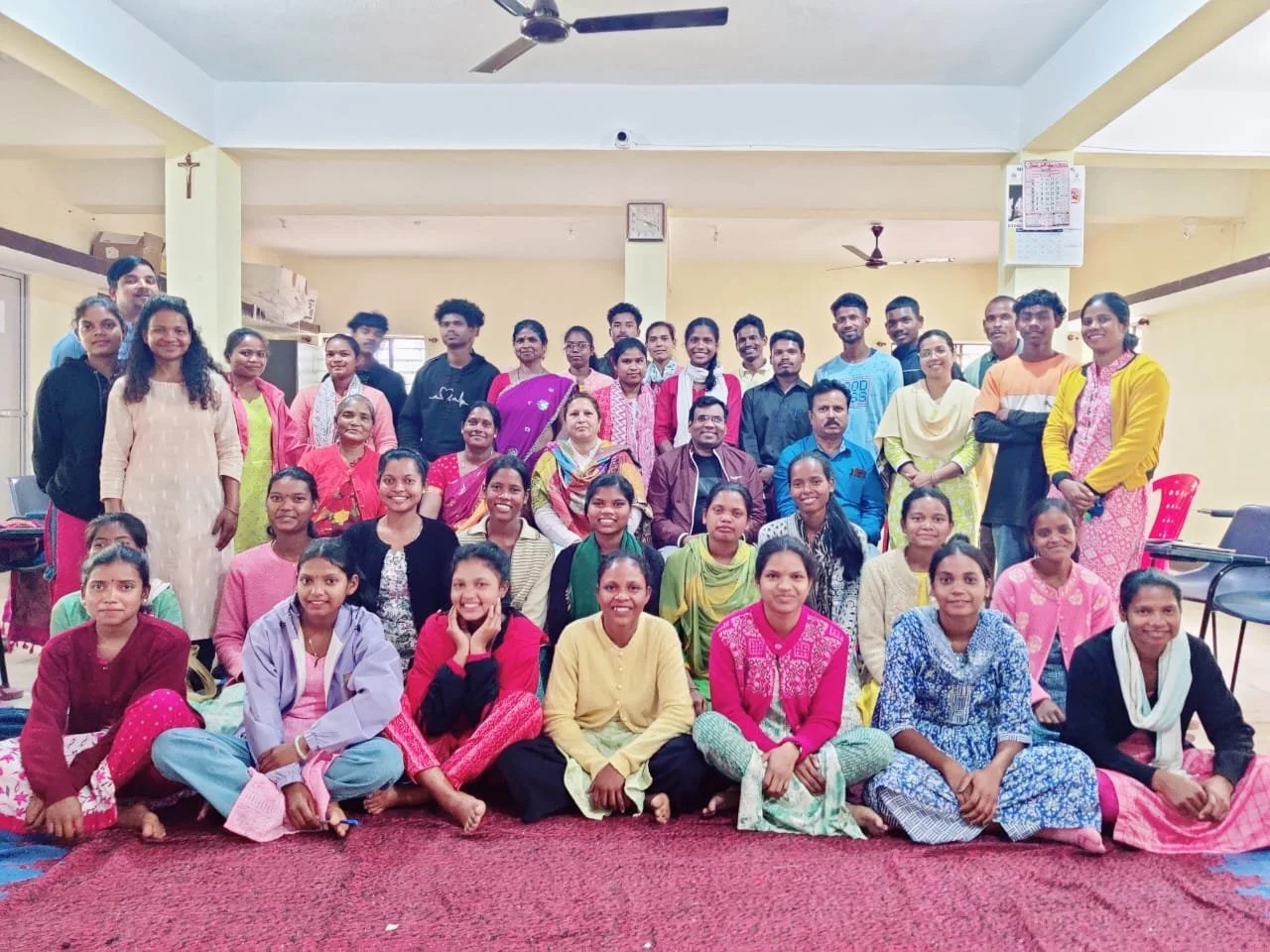 Participants along with YMs after the Sexual Reproductive Health Rights session.jpg