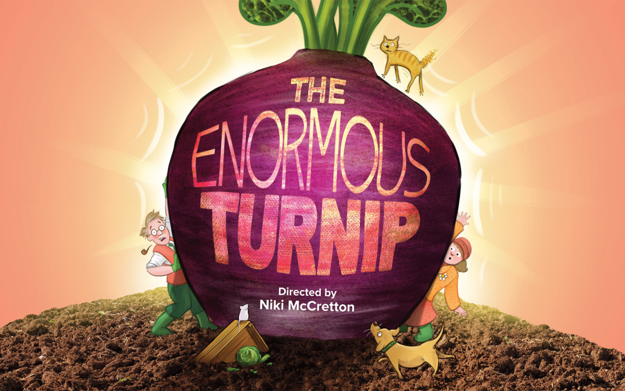 Competition Time! A chance to win 2 tickets to the Theatre Royal showing of The Enormous Turnip!