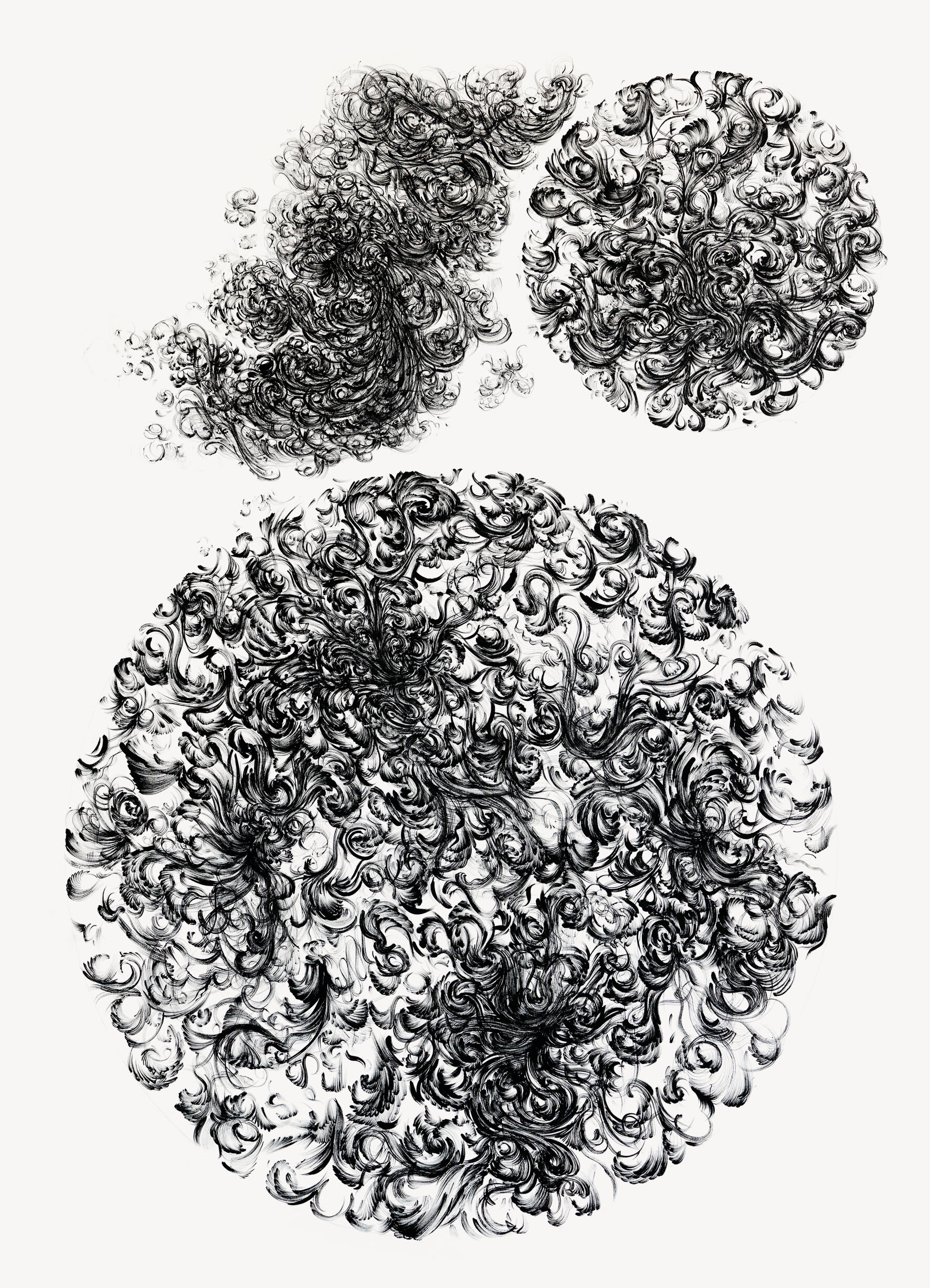 Drawing No.37 / 215 × 157 cm / 2010 / Privat Collection Hong Kong