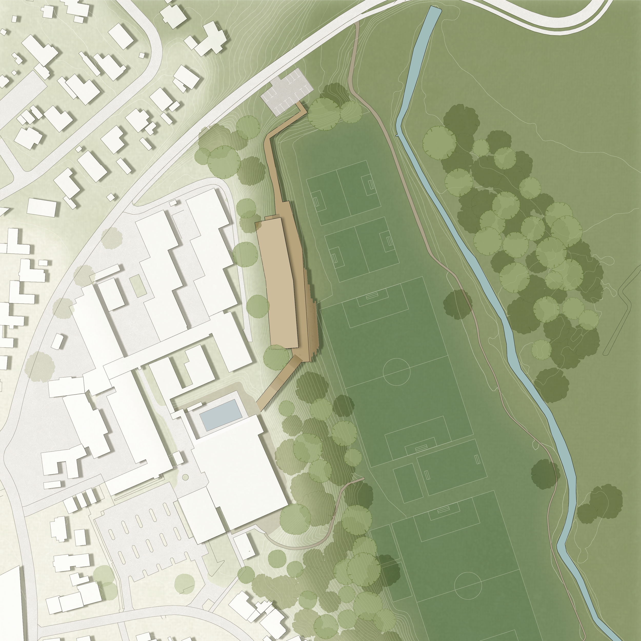 Fodboldklub og fitness, Ganløse