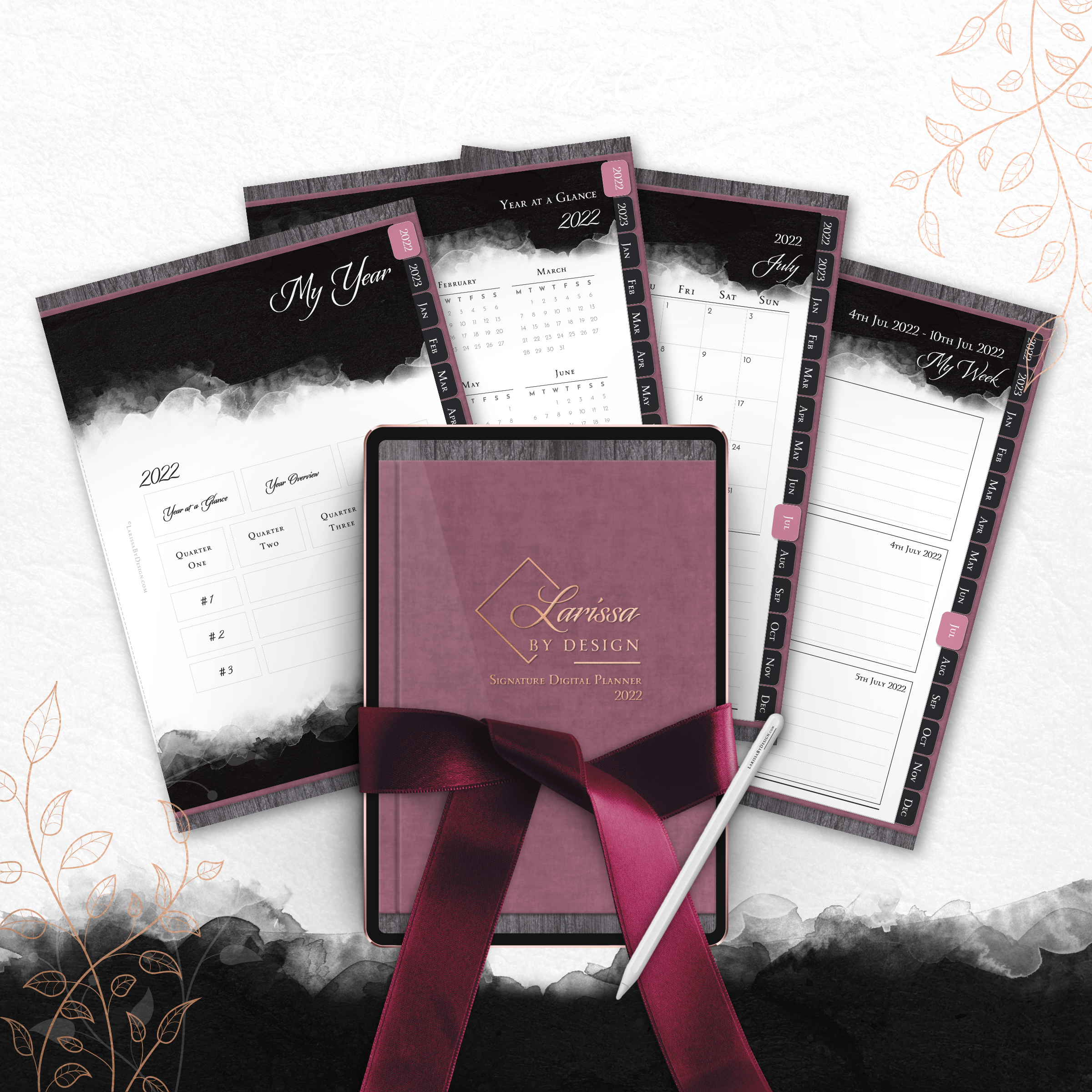 Larissa By Design - 2022 Digital Planner - Digital Planner