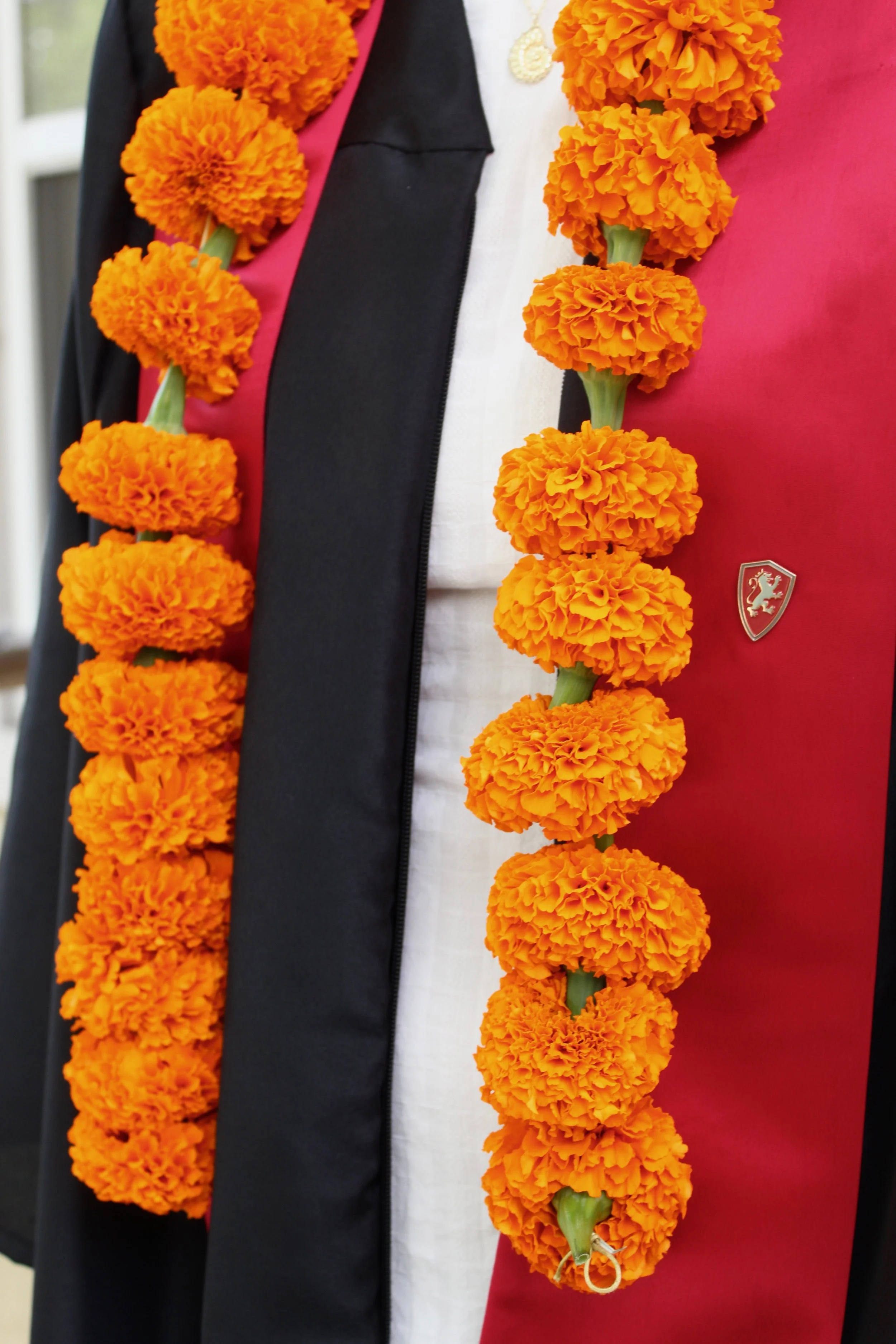 Fresh Marigold Graduation Sashes