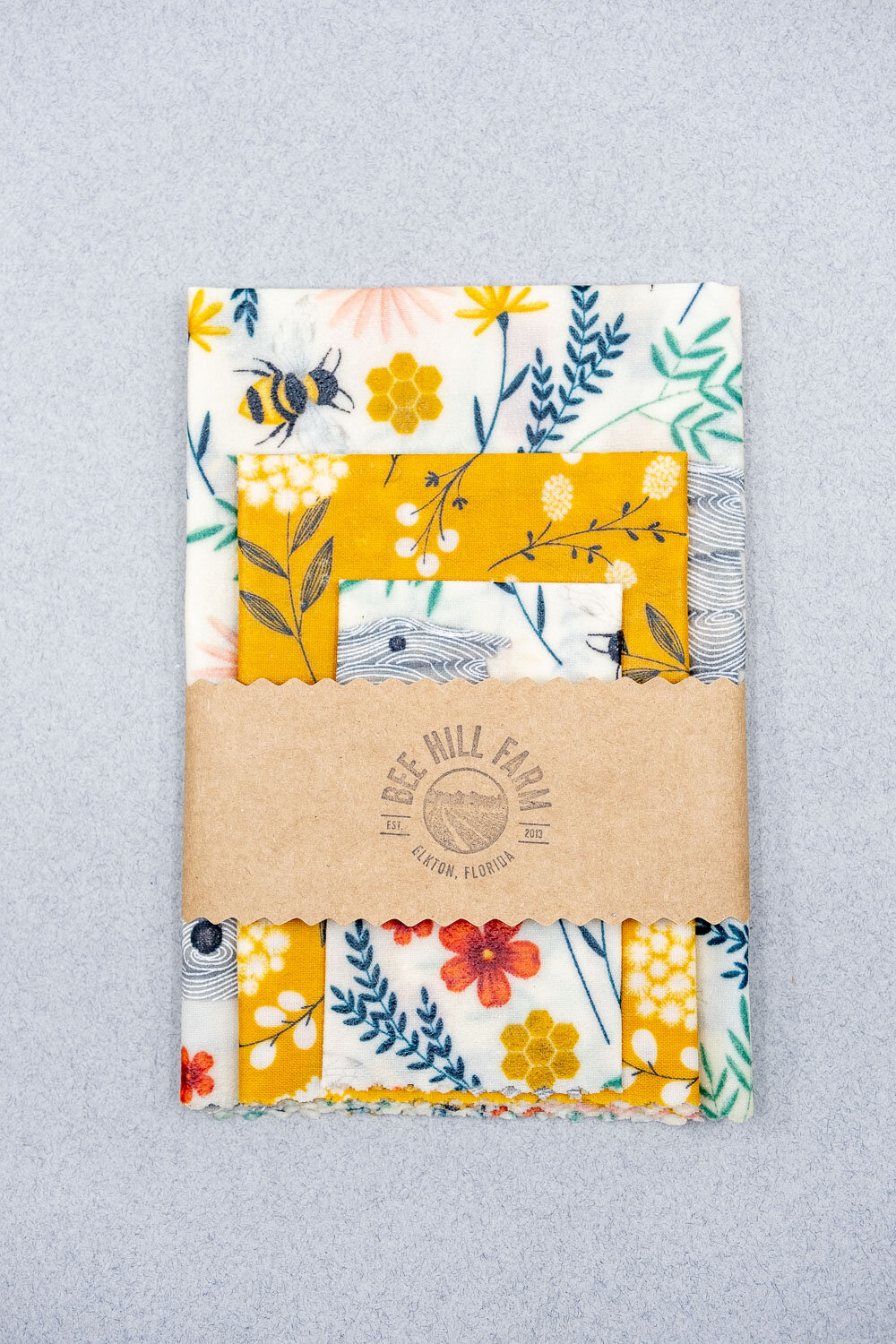 Reusable Beeswax Wrap — 3 pack (S, M, L) – Alpine Sisters