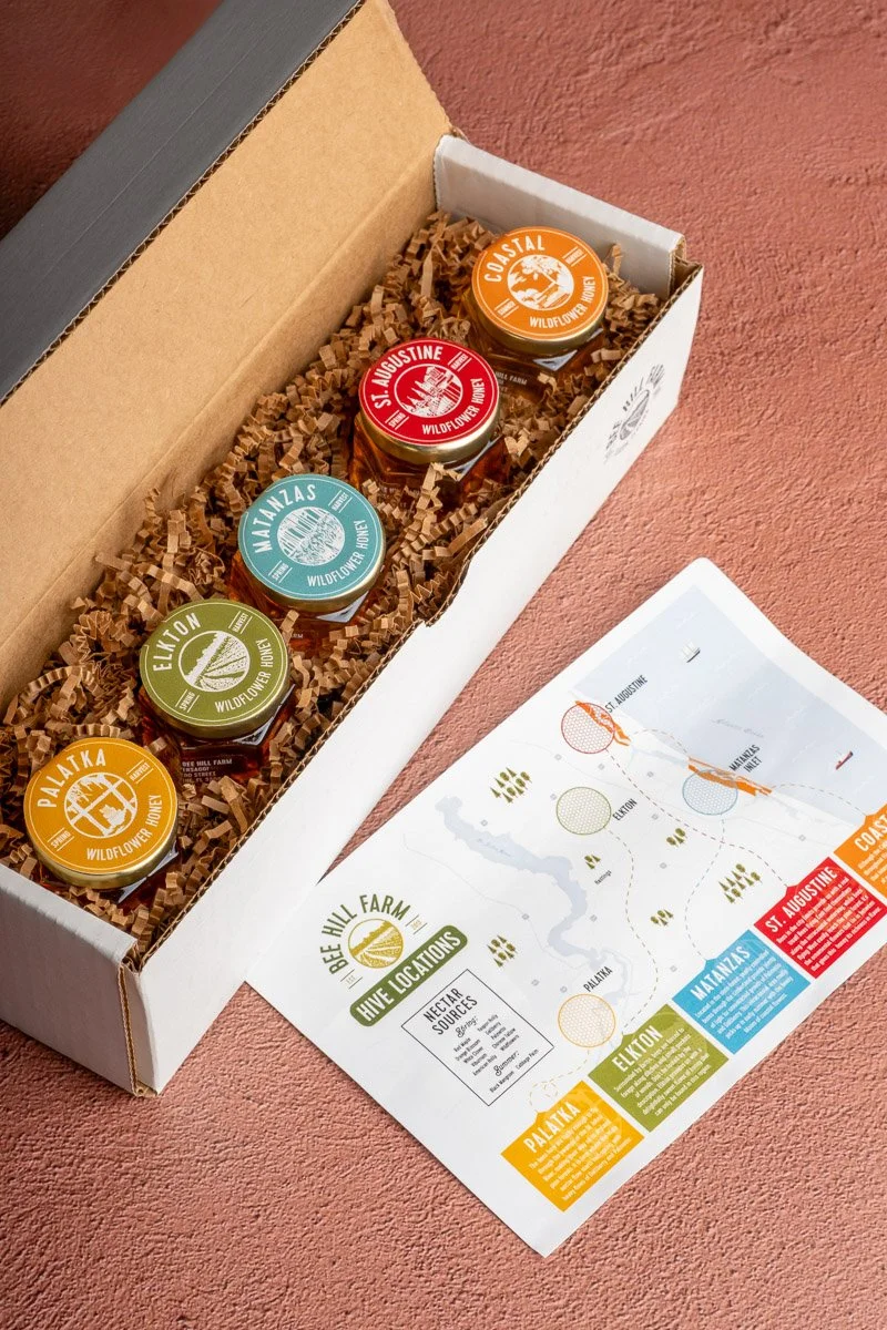 Bee Hill Farm Holiday Honey Gift Set