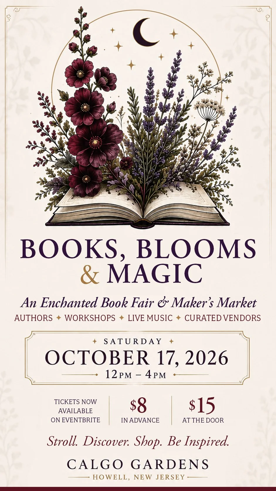 Books, Blooms & Magic