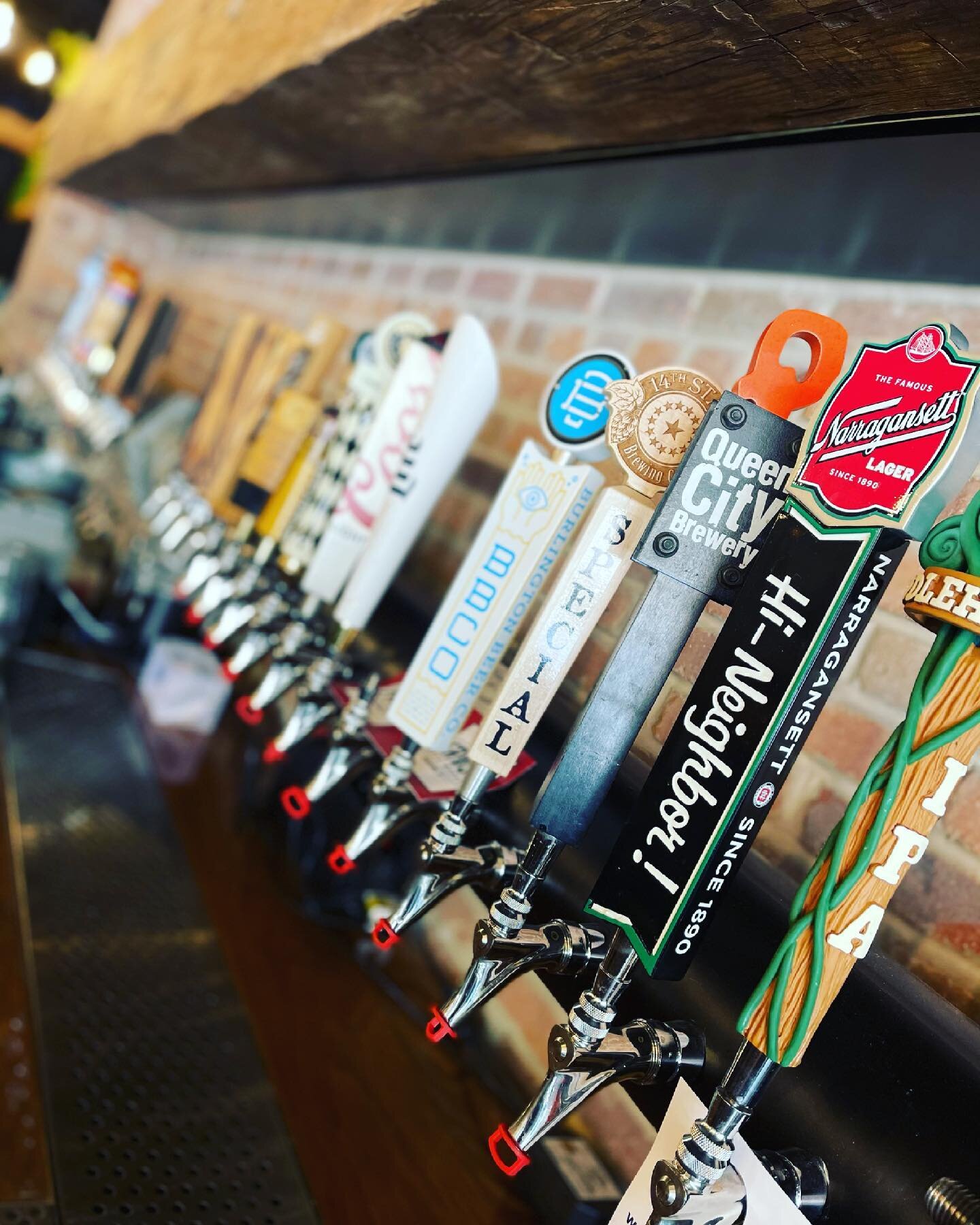 Just a little sneak peak!! 
Our 32 line draft system is almost full!! 
🍹🍻🥂🍷