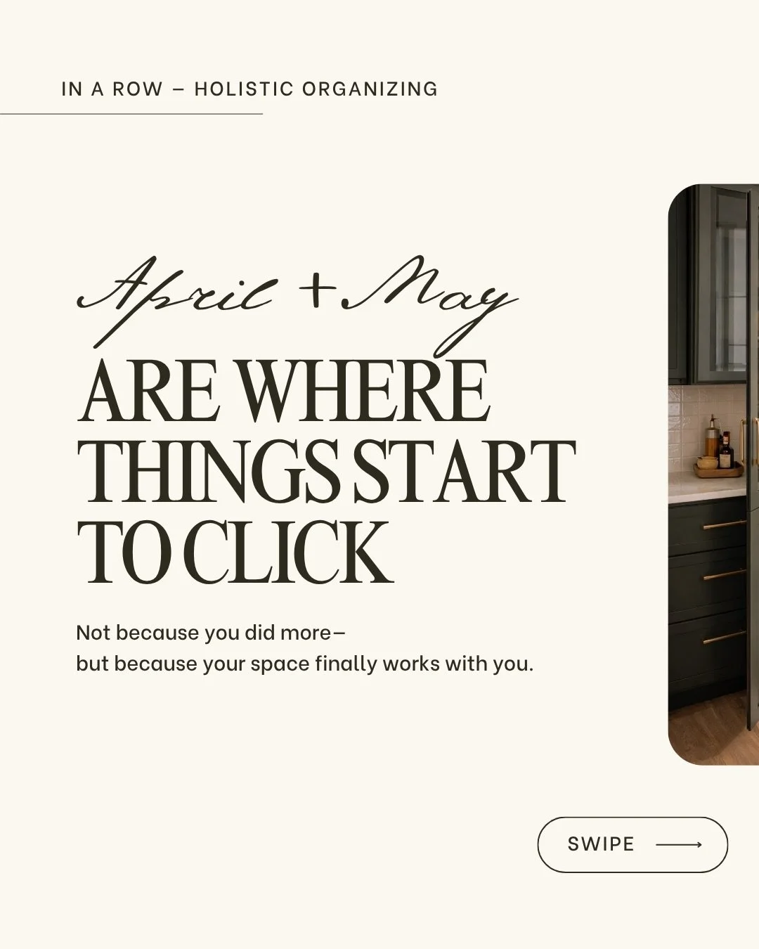 Spring is where things start to click&mdash;when your space begins working with you, not against you.

A home that flows, supports your routines, and feels easy to maintain&hellip;that&rsquo;s what actually makes a difference day to day.

DM to inqui