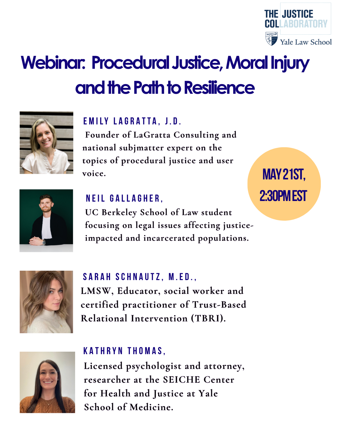 Procedural Justice, Moral injury and the Path to Resilience