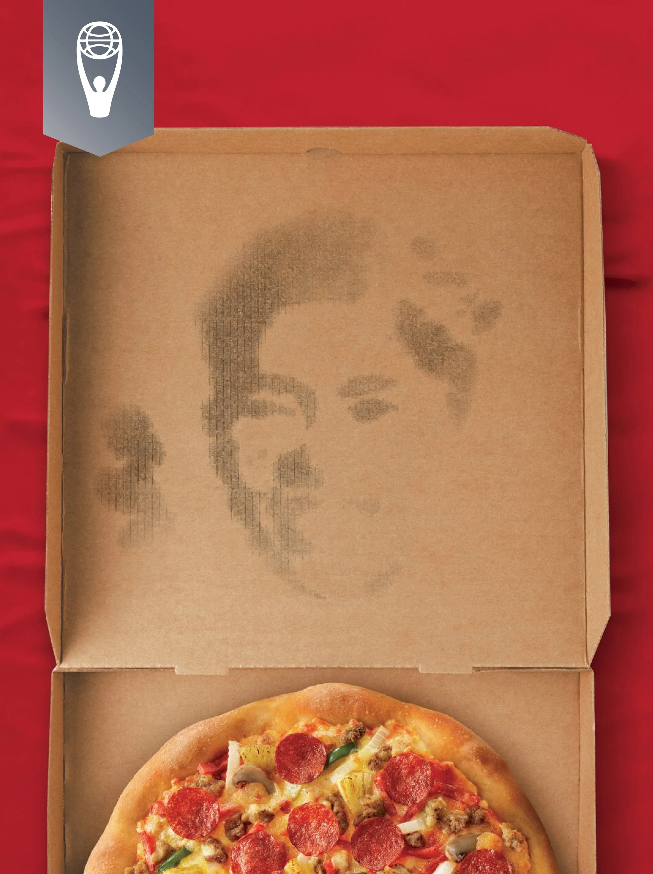 PIZZA HUT / Men In Box