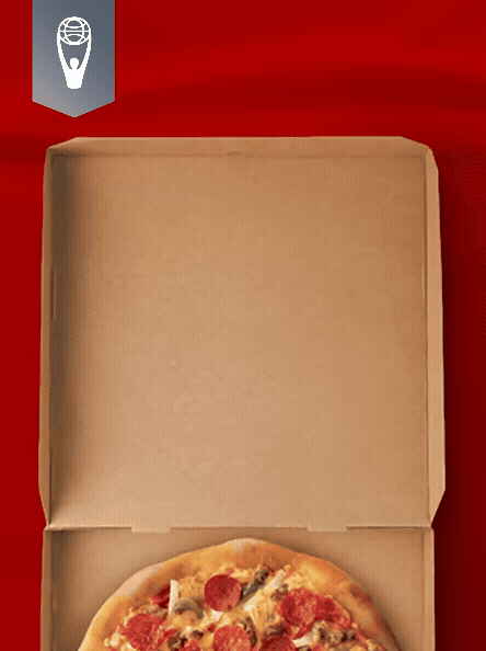 Pizza Hut / Men In Box