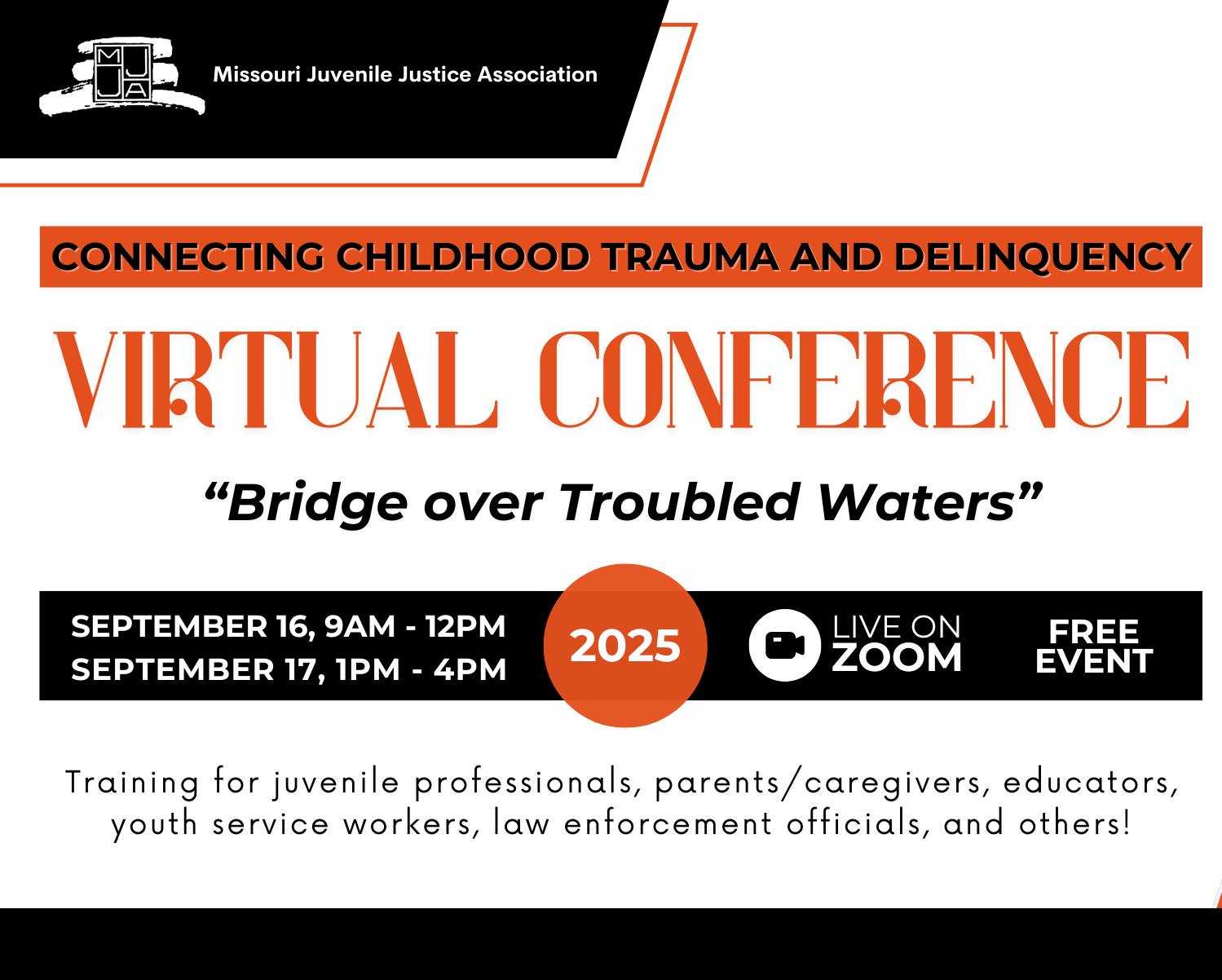 CONNECTING CHILDHOOD TRAUMA AND DELINQUENCY - Virtual Conference
