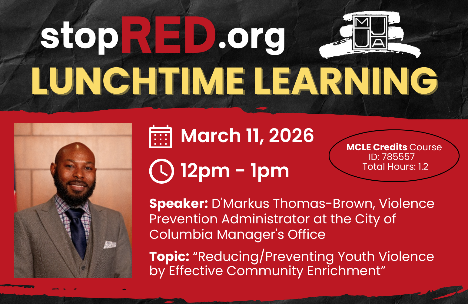 March 2026 Lunchtime Learning