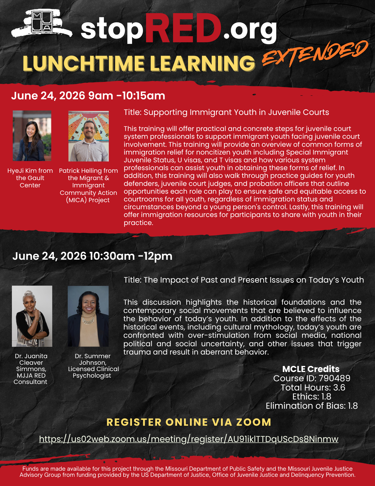 June Lunchtime Learning- Extended