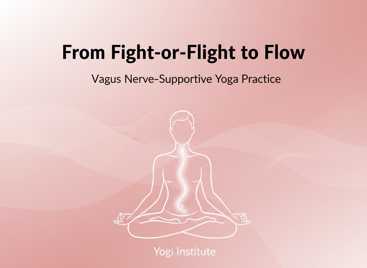 From Fight-or-Flight to Flow: A Vagus Nerve–Supportive Yoga Practice