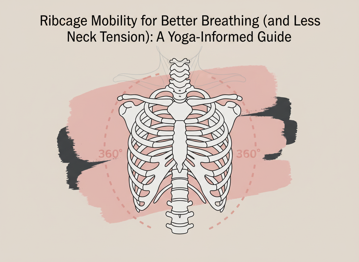 Ribcage Mobility for Better Breathing (and Less Neck Tension): A Yoga-Informed Guide