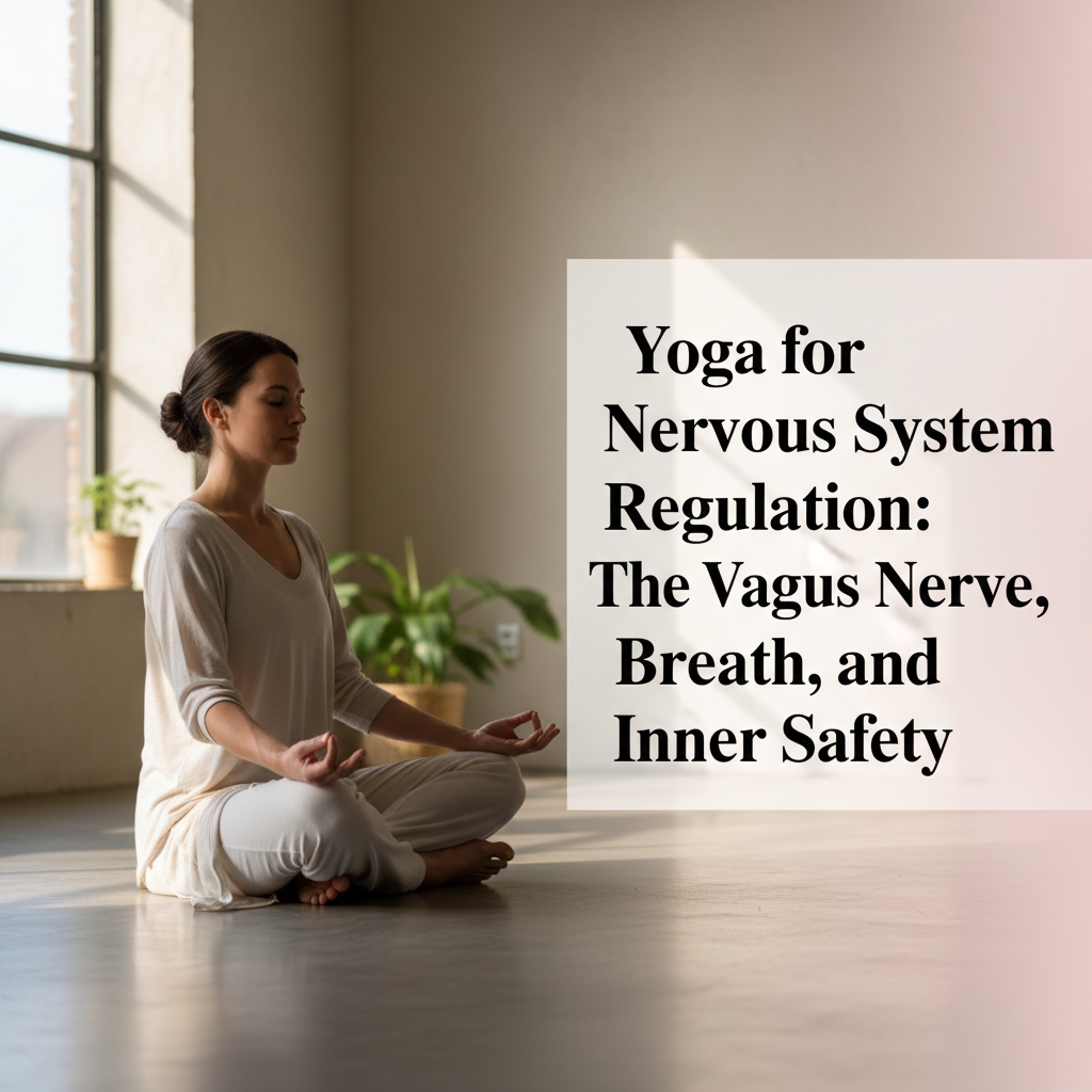 Vagus Nerve Yoga: Breath + Movement for a Calmer Nervous System (Science + Spirit)