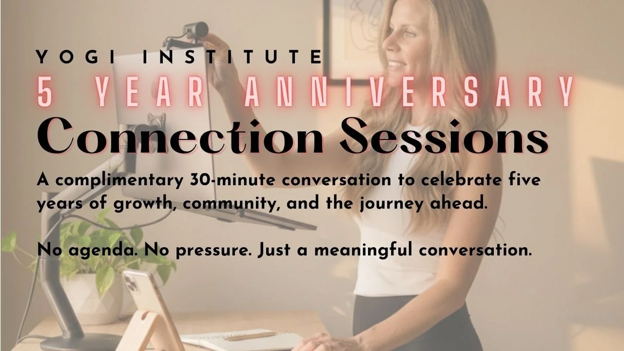 Five Years of Becoming- A Letter to the Yogi Institute Community