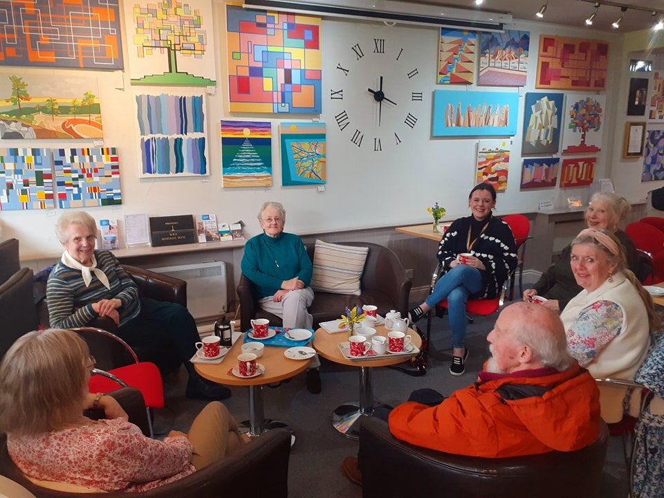 Another very useful and enjoyable carers meet-up with Aimee Cunningham of Carers Support West Sussex. The next time we see Aimee (July) she will bringing her craft equipment for the group to be creative, but until then be sure to join us on the first