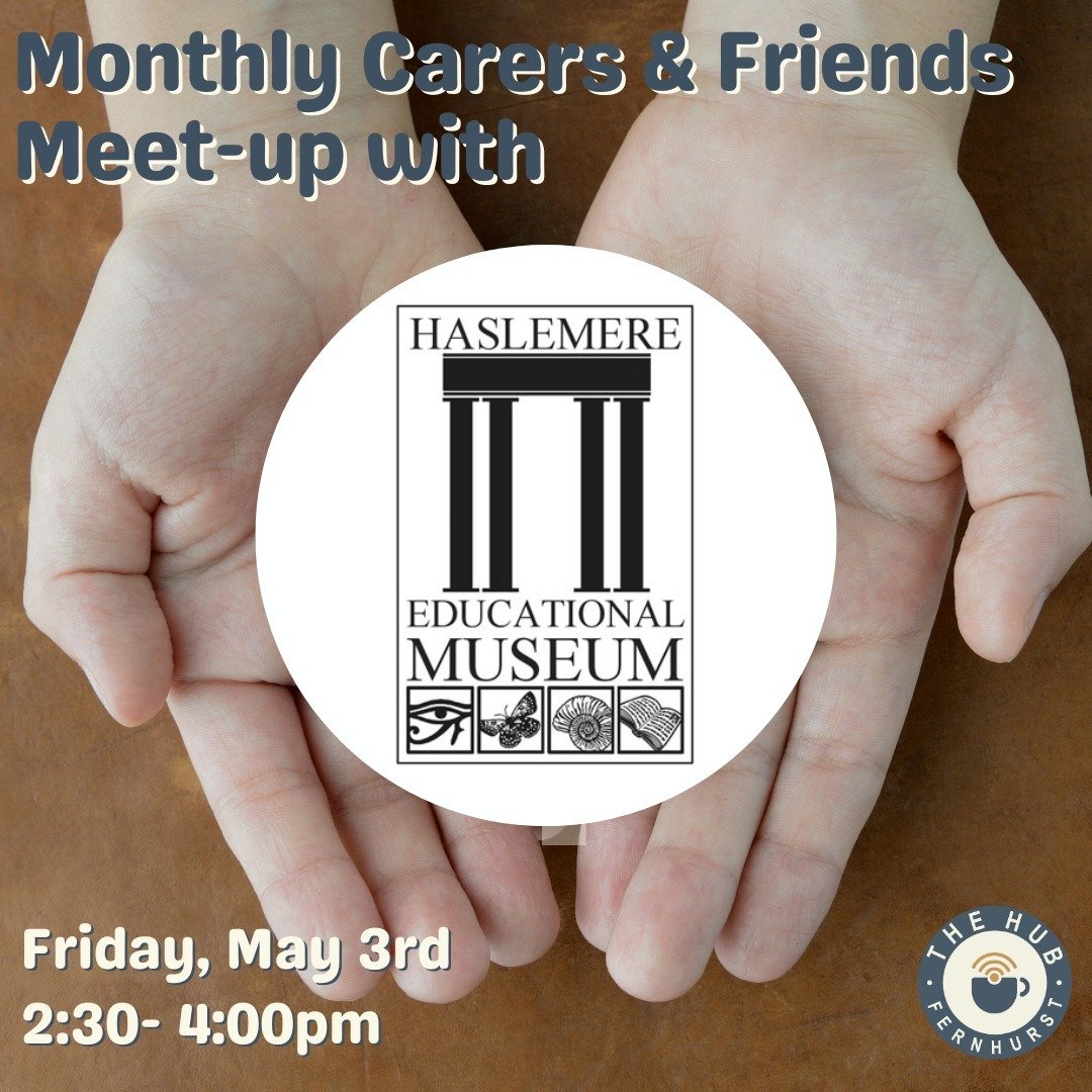 Our Carer's Afternoon takes place this Friday! Lois Proud from @haslemeremuseum will join us to give a talk and bring a box of items found in homes during World War II! This is a free event, and all unpaid carers are welcome for an hour and a half of