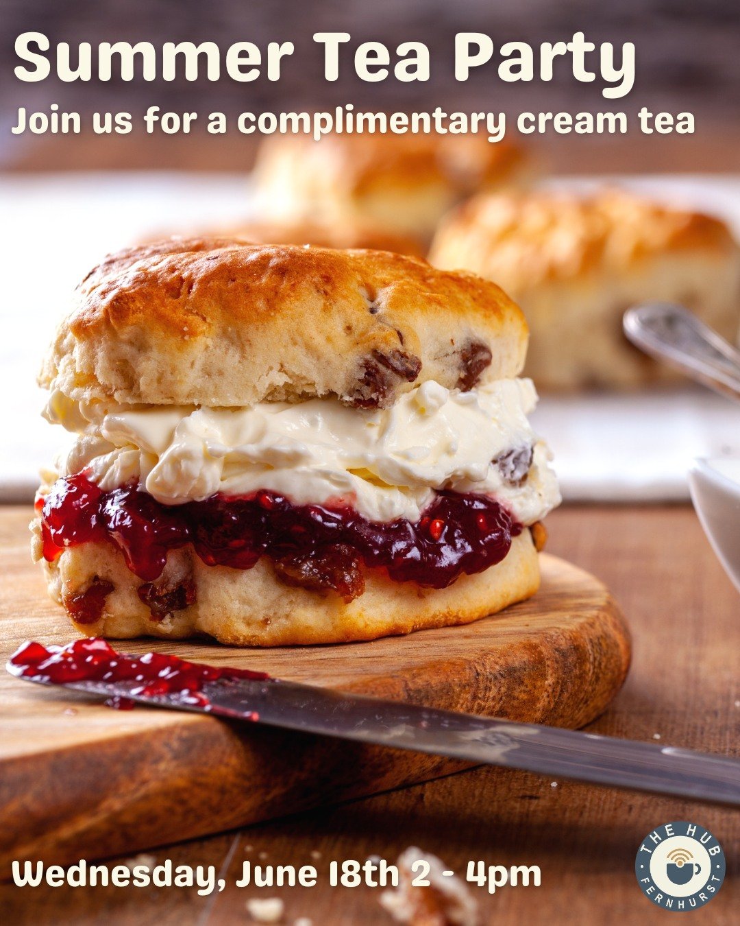 ☀️🍰 You're Invited to Our Summer Tea Party &ndash; New Date! 🍓🫖

To say a big thank you to all our lovely customers, we&rsquo;re hosting (what's becoming a yearly) a Summer Tea Party and you&rsquo;re warmly invited! 💛

📅 Wednesday, June 18th
⏰ 2